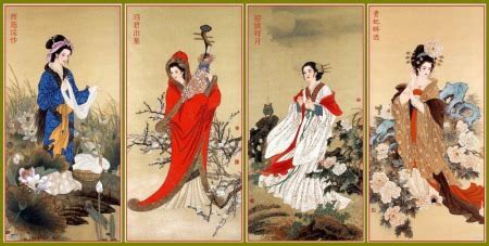 沉魚落晏閉月羞花|中國古代四大美女